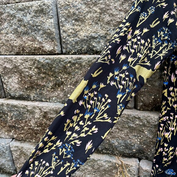 Thief & Bandit (Made in Canada) Cat TURTLENECK 100% Cotton Hand-screenprinted - Picture 4 of 12